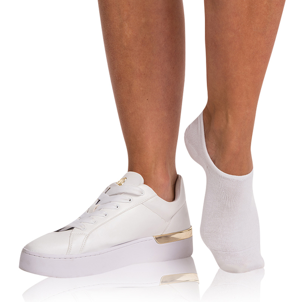 Bellinda 
BAMBUS FOOTIE SOCKS - Bambusové veľmi nízke dámske ponožky - biela